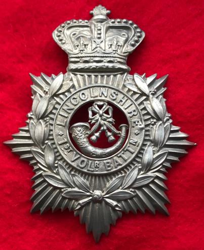 1st VB Lincolnshire Helmet Plate