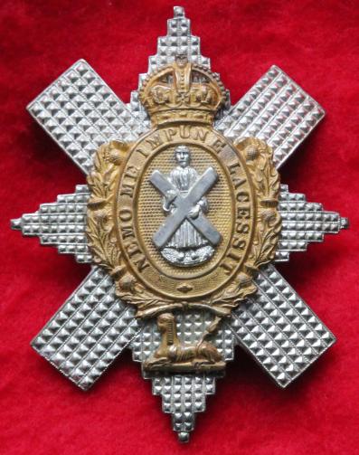 BW Officer's Glengarry Badge