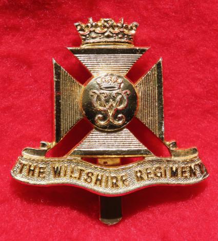 Anodised Wiltshire Regt Post-1954 Cap Badge