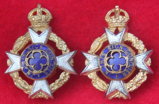 RAChD (Christian) Collar Badges