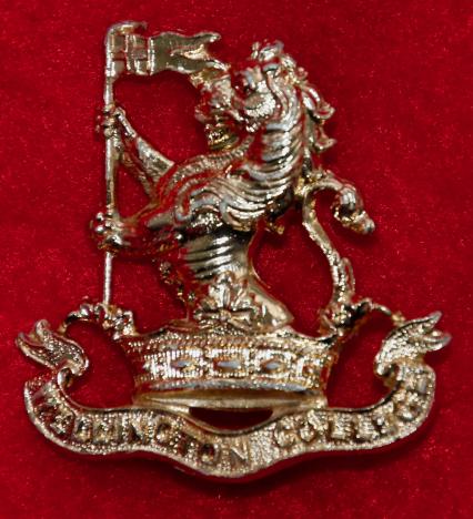 Anodised Wellington College Cap Badge