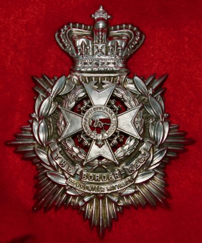 2nd VB Border Regt Helmet Plate