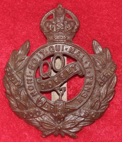 Dorset Yeomanry Cap Badge