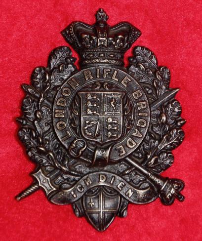 London Rifle Brigade Glengarry Badge