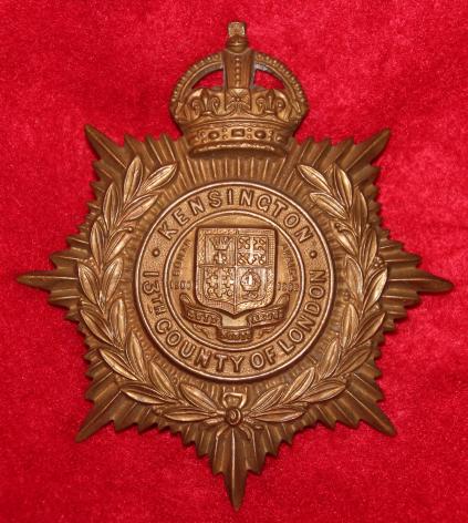 Kensington Rifles Helmet Plate