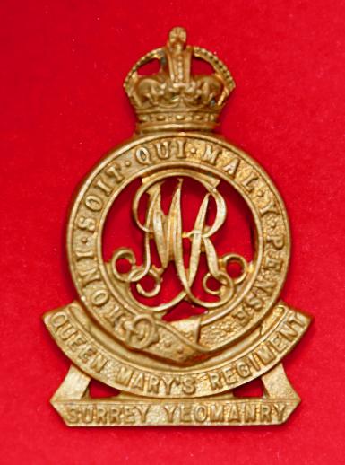 Surrey Yeomanry Cap Badge