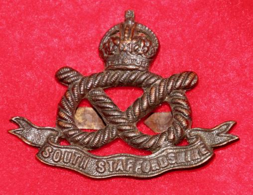 S Staffs OSD Cap Badge