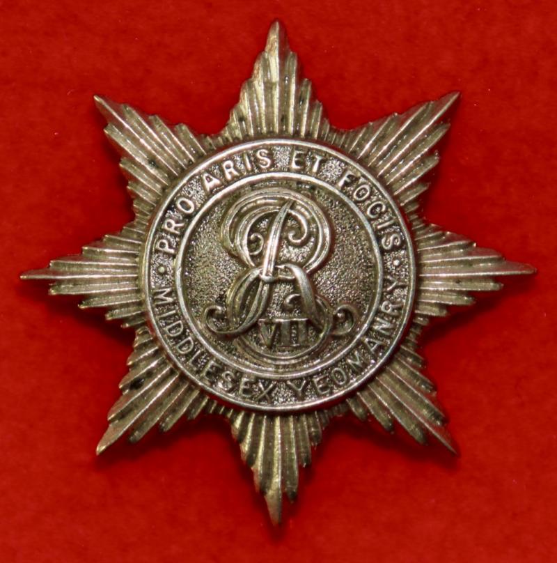 Middlesex Yeomanry Ed7th Cap Badge