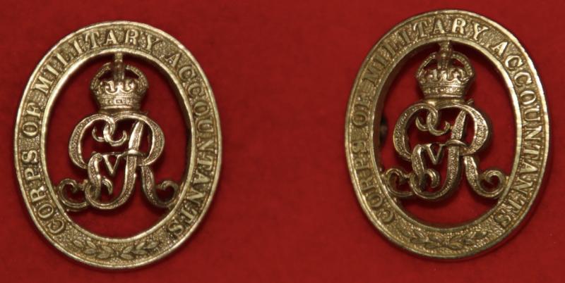 CMA Officer's Collar Badges