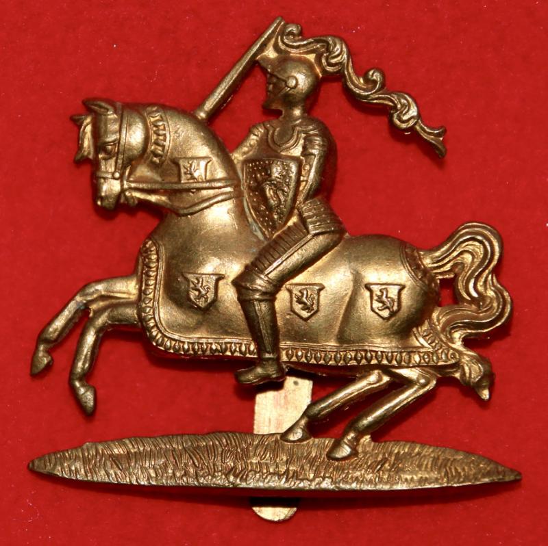 F&FY Brass Glengarry Badge