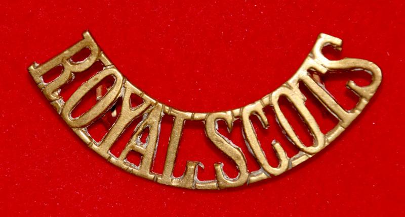 Royal Scots Shoulder Title