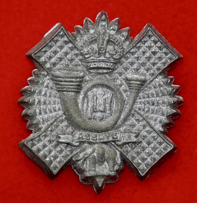 HLI Plastic Glengarry Badge