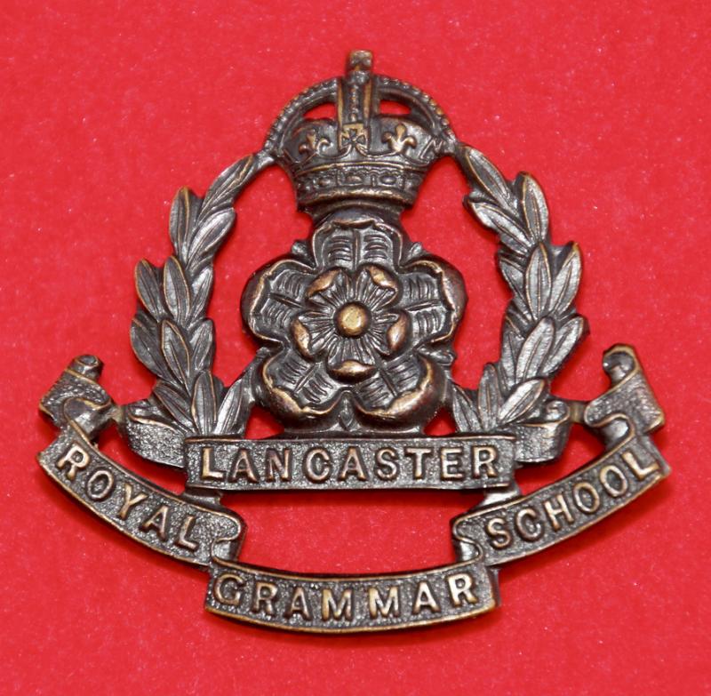 RGS Lancaster CCF Cap Badge