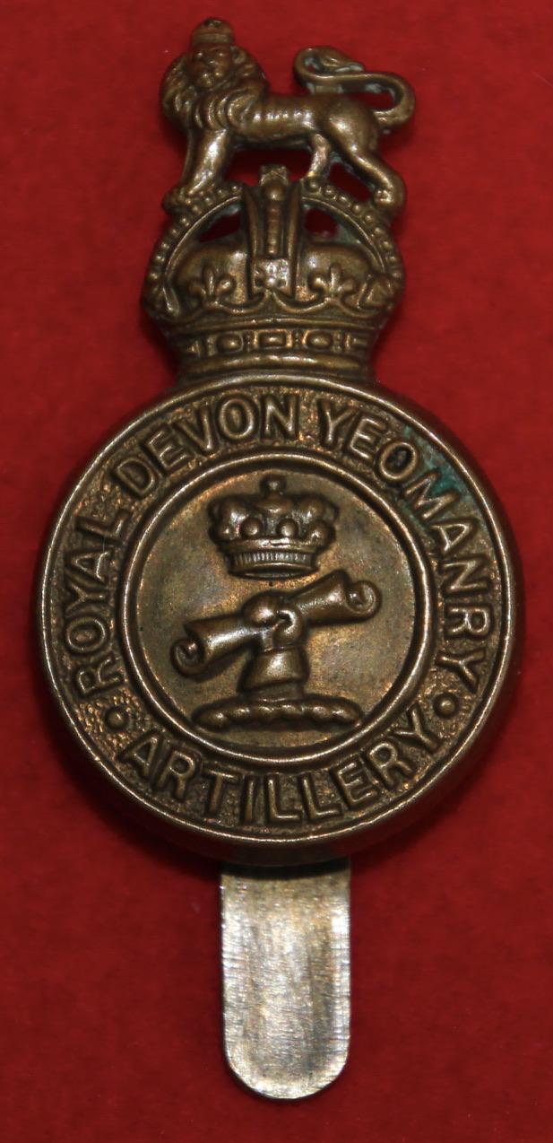 Royal Devon Yeomanry Artillery Cap Badge
