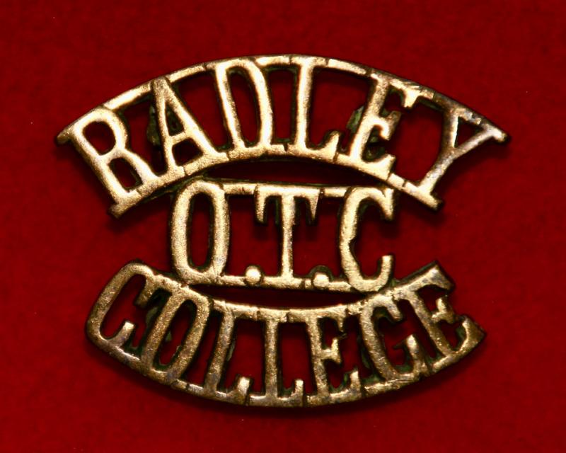 Radley/OTC/College Shoulder Title