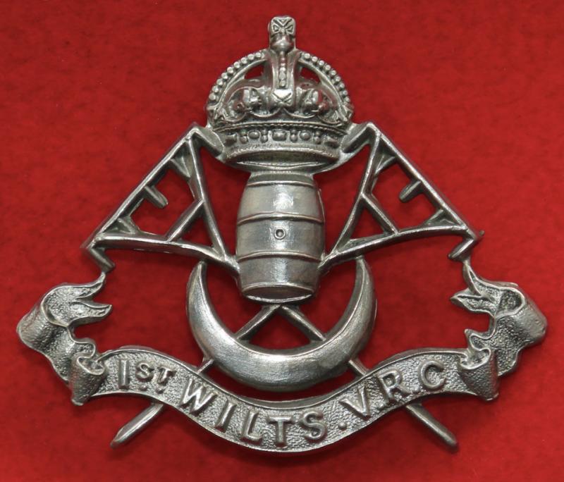1st Wilts VRC Cap Badge
