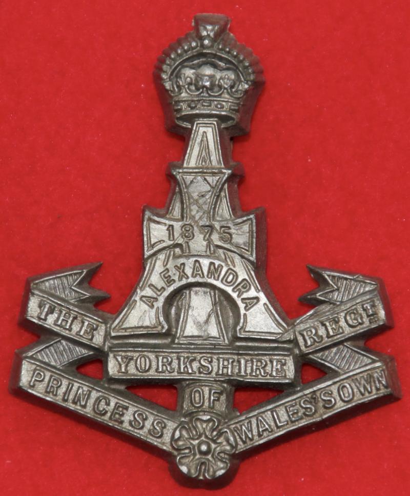 Green Howards Plastic Cap Badge