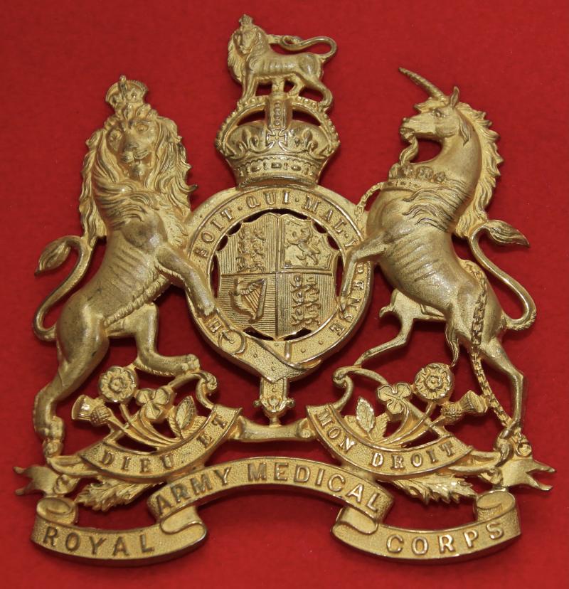 RAMC Officer's Helmet Plate