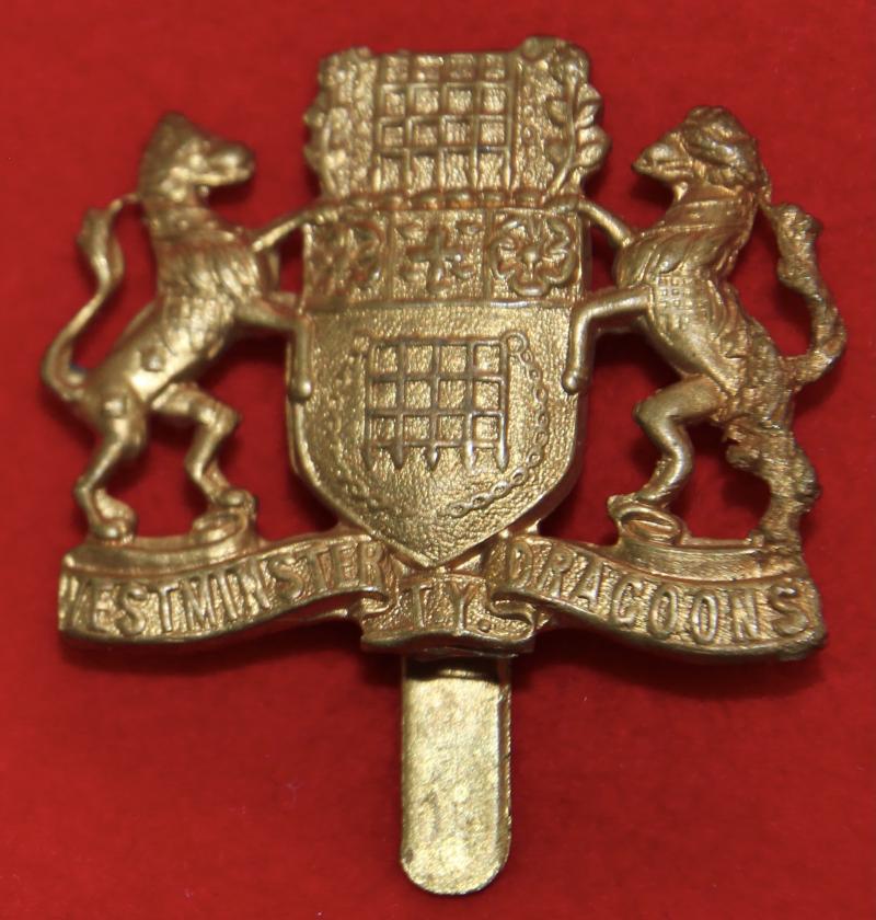 Westminster Dragoons Cap Badge