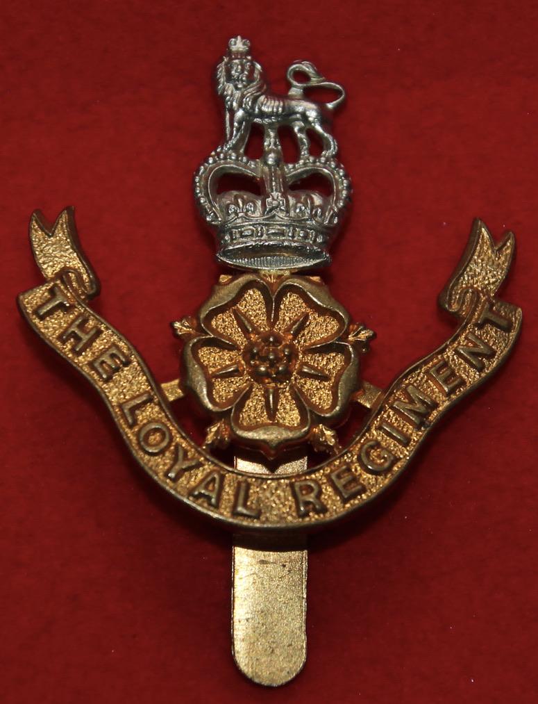 Loyal Regt Cap Badge