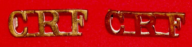 CRF Shoulder Titles