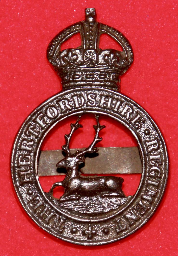 Herts Regt OSD Cap Badge