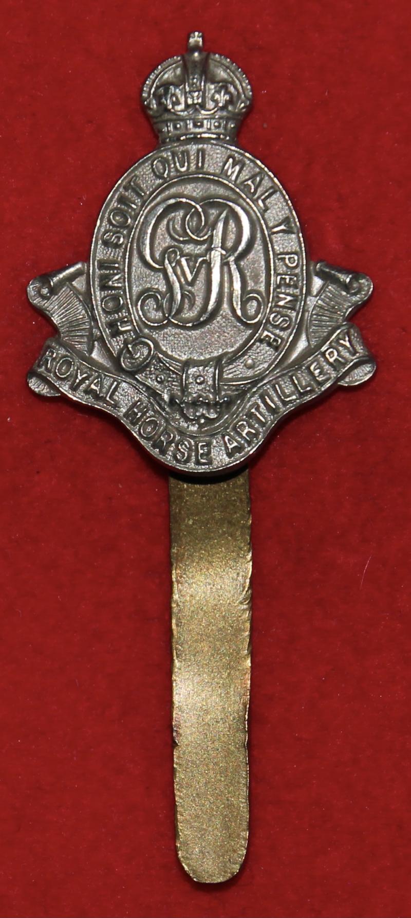 RHA G5th Cap Badge