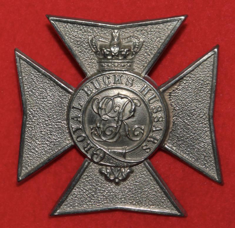 R Bucks Hussars IY Cap Badge