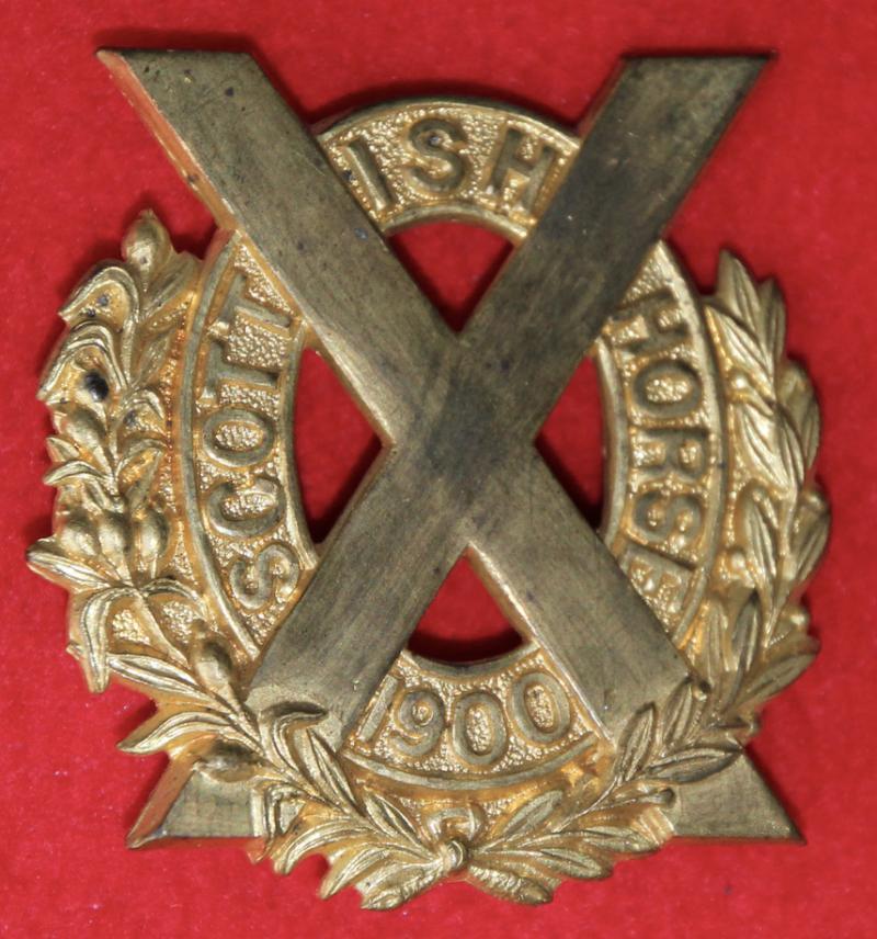 Scottish Horse Glengarry Badge