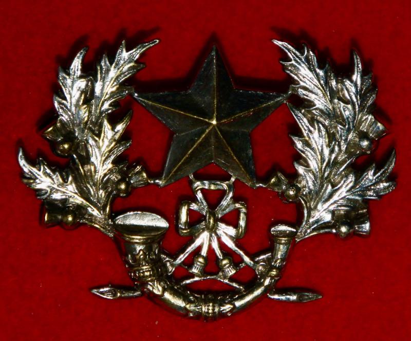 Cameronians Officer's 'Cheesecutter' Badge