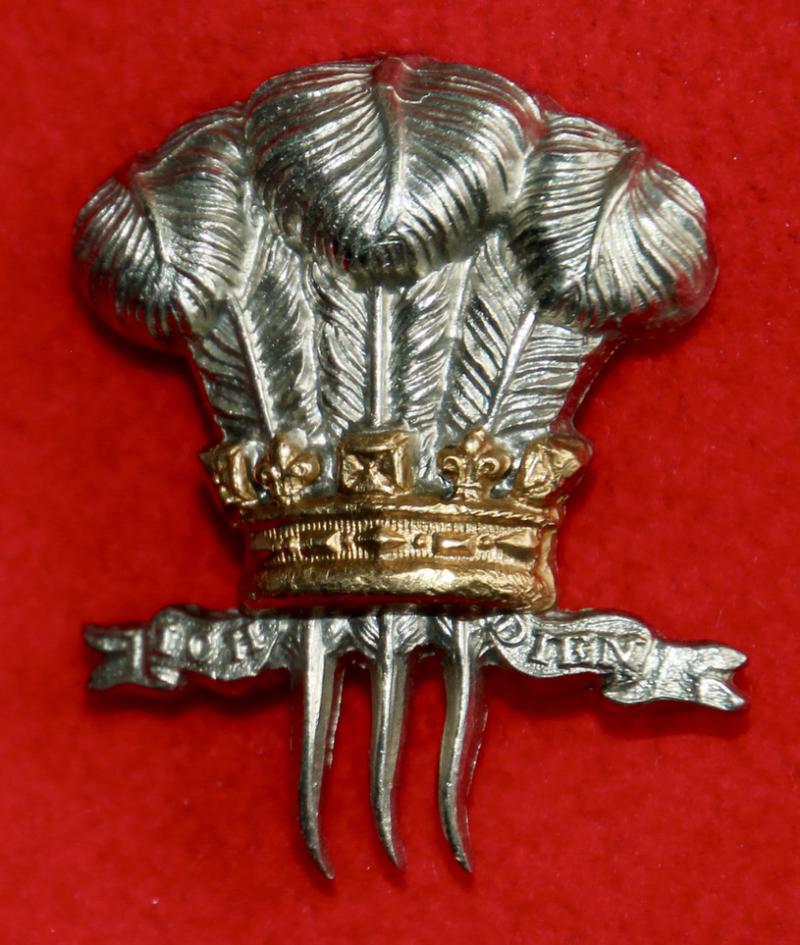10th Hussars Officer's Tent Hat Badge