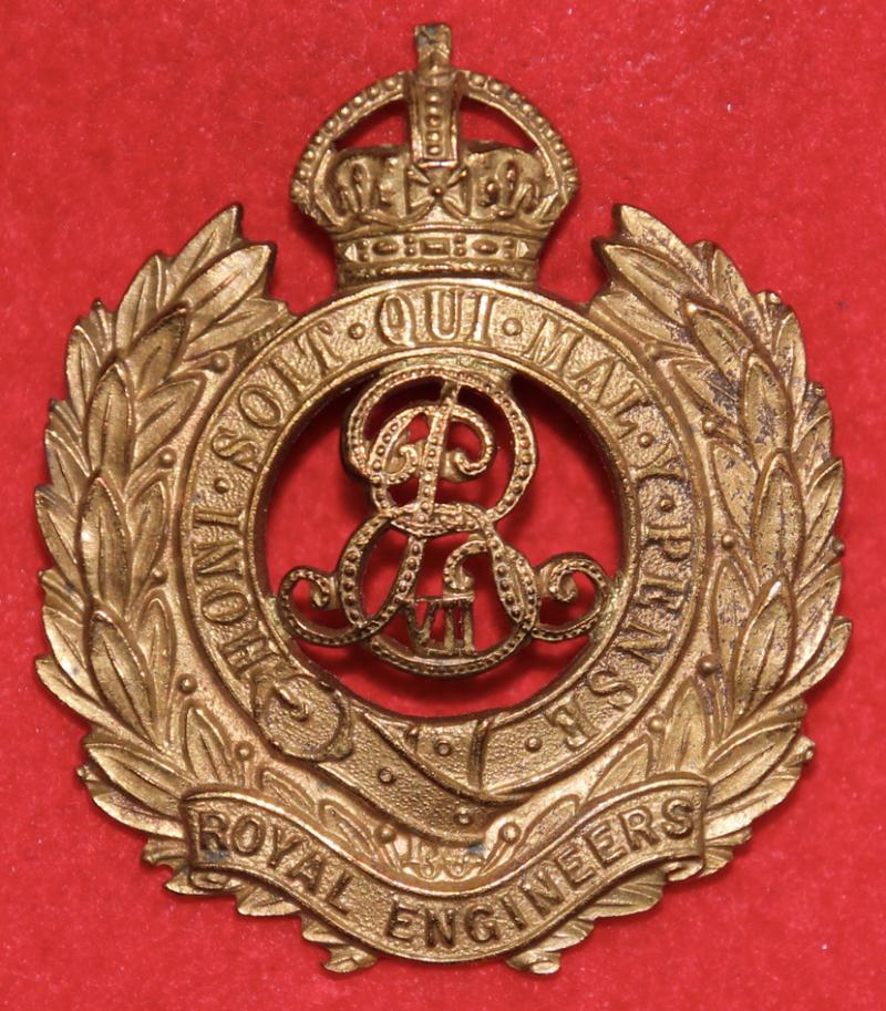 RE Ed7th Cap Badge