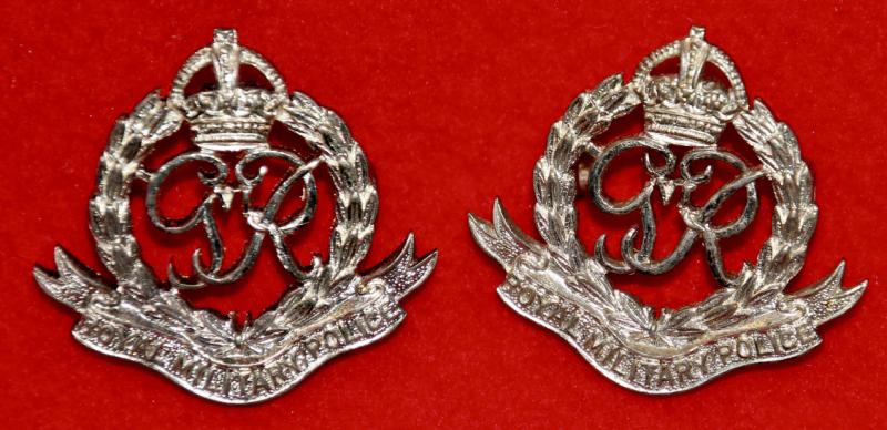 RMP G6th Officer's Collar Badges