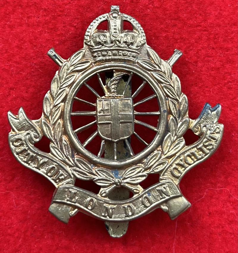 1st London Divisional Cyclists Cap Badge