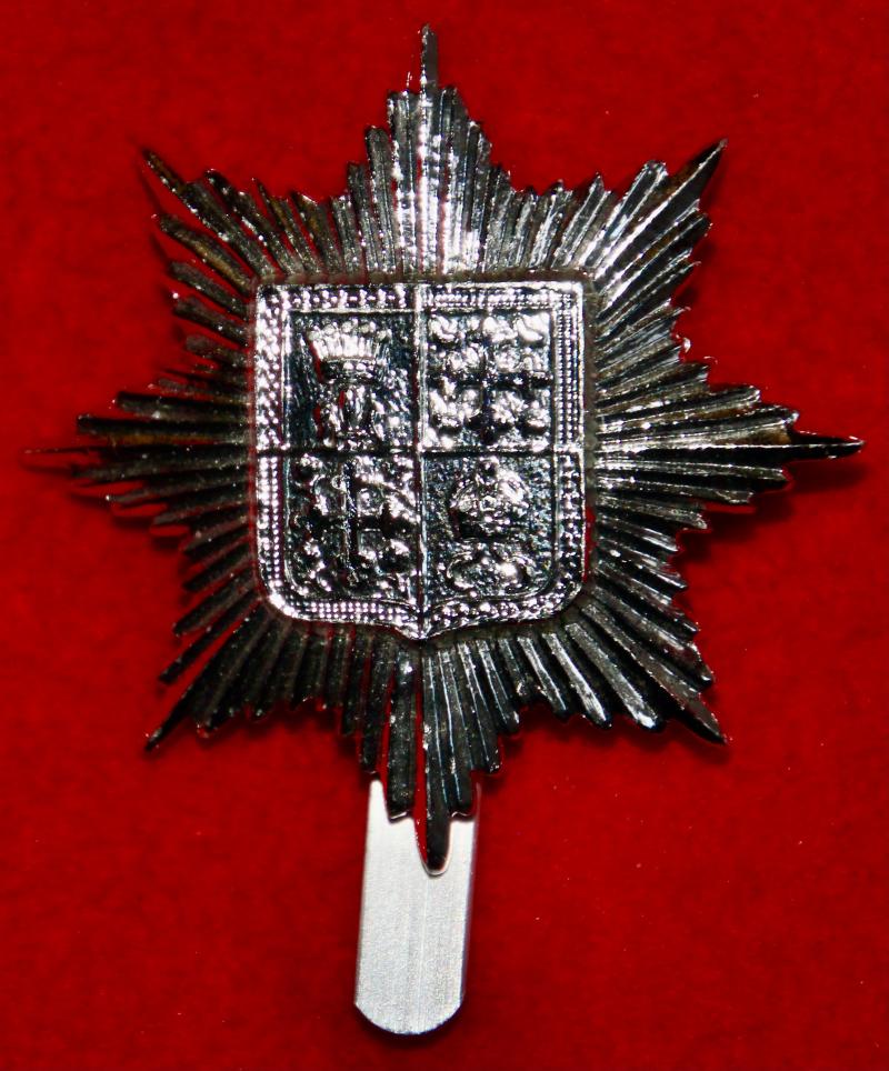 Anodised 13th London Cap Badge