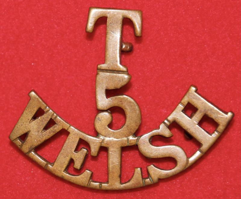 T/5/Welsh Shoulder Title