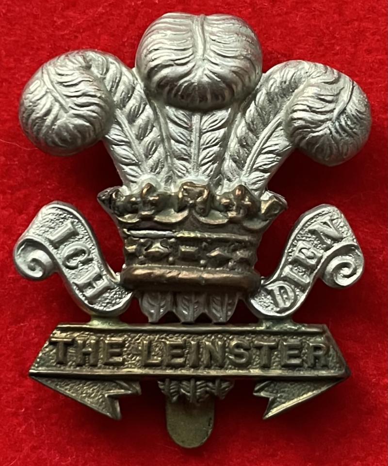 Leinster Regt 'Curly' Cap Badge