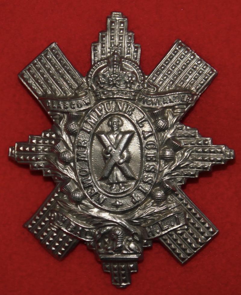 9th HLI Glengarry Badge