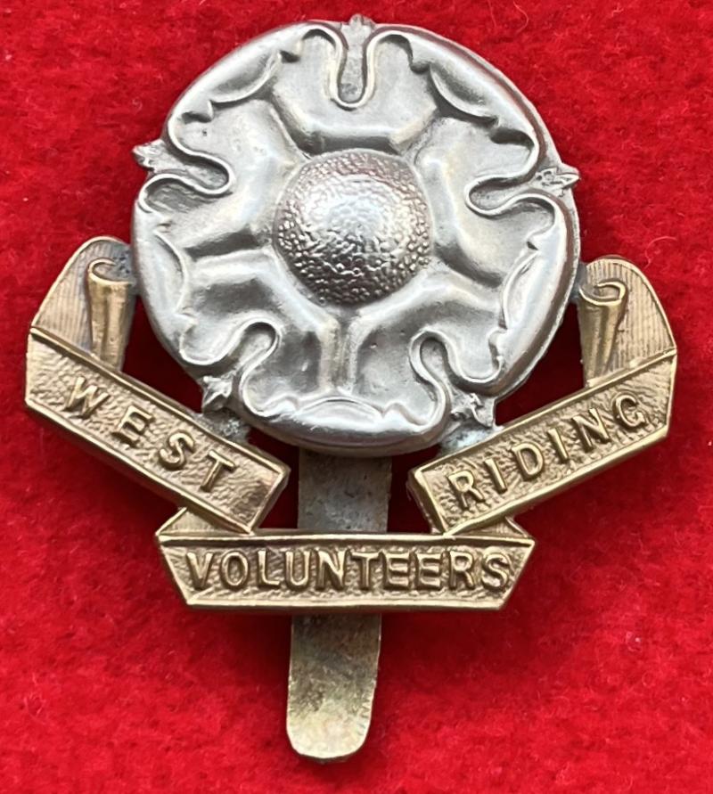 West Riding Volunteers Cap Badge