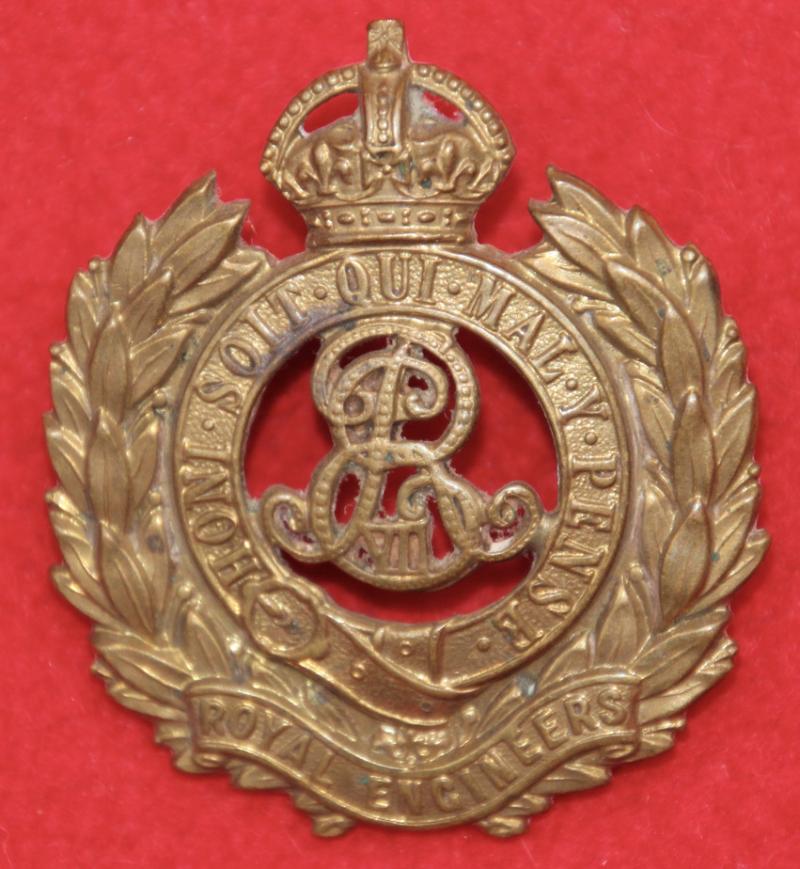 RE Ed7th Cap Badge