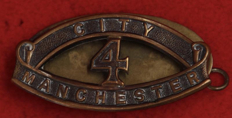 4th City of Manchester Shoulder Title