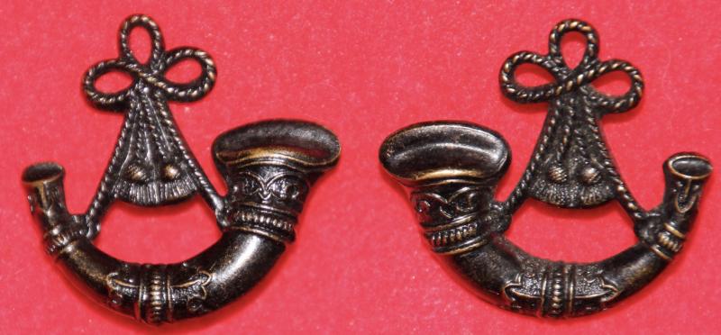 Ox & Bucks Service Battalion Collar Badges (?)