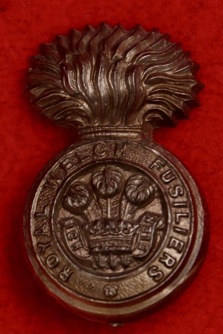 RWF Plastic Cap Badge