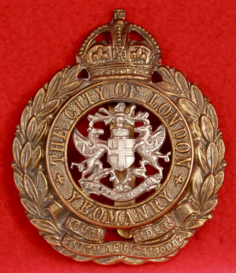 Rough Riders Cap Badge