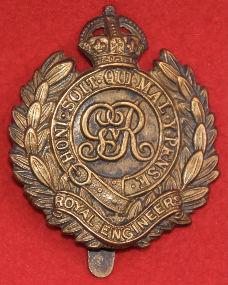 RE G5th (1916) Cap Badge