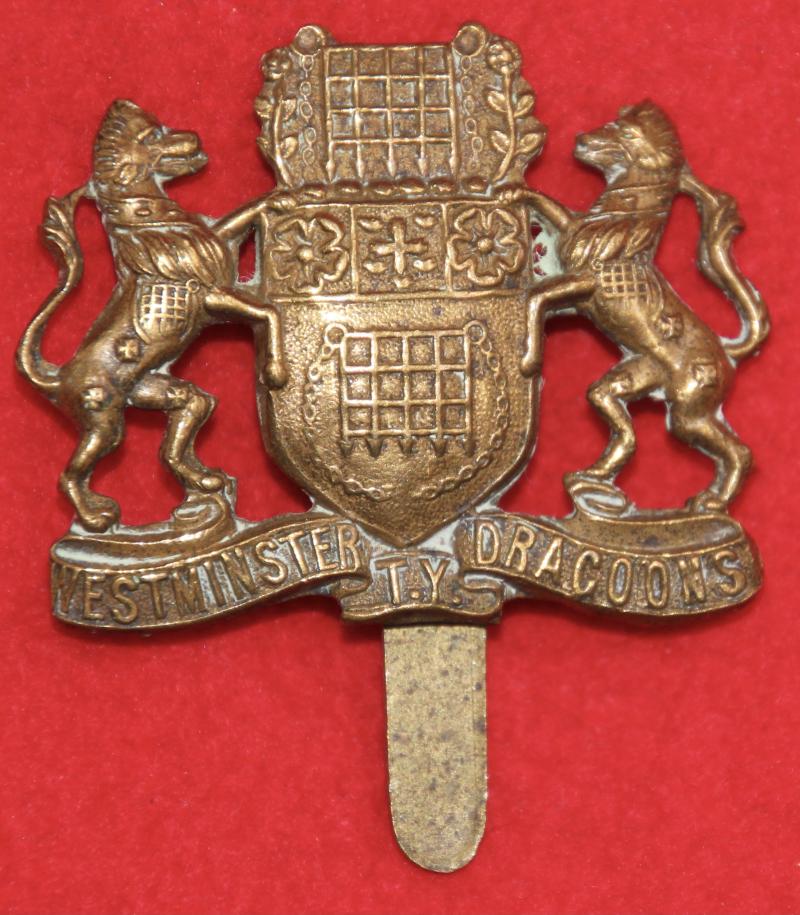 Westminster Dragoons TY Cap Badge