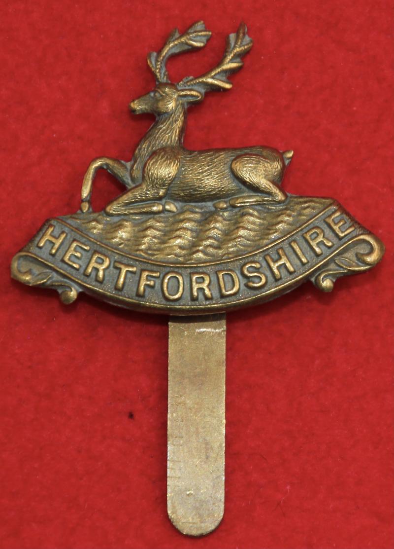 Herts Regt Beret Badge