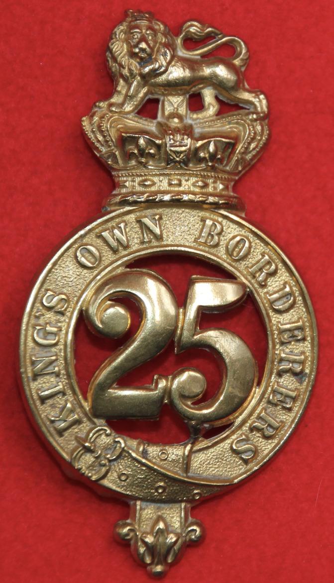 25th Foot Glengarry Badge