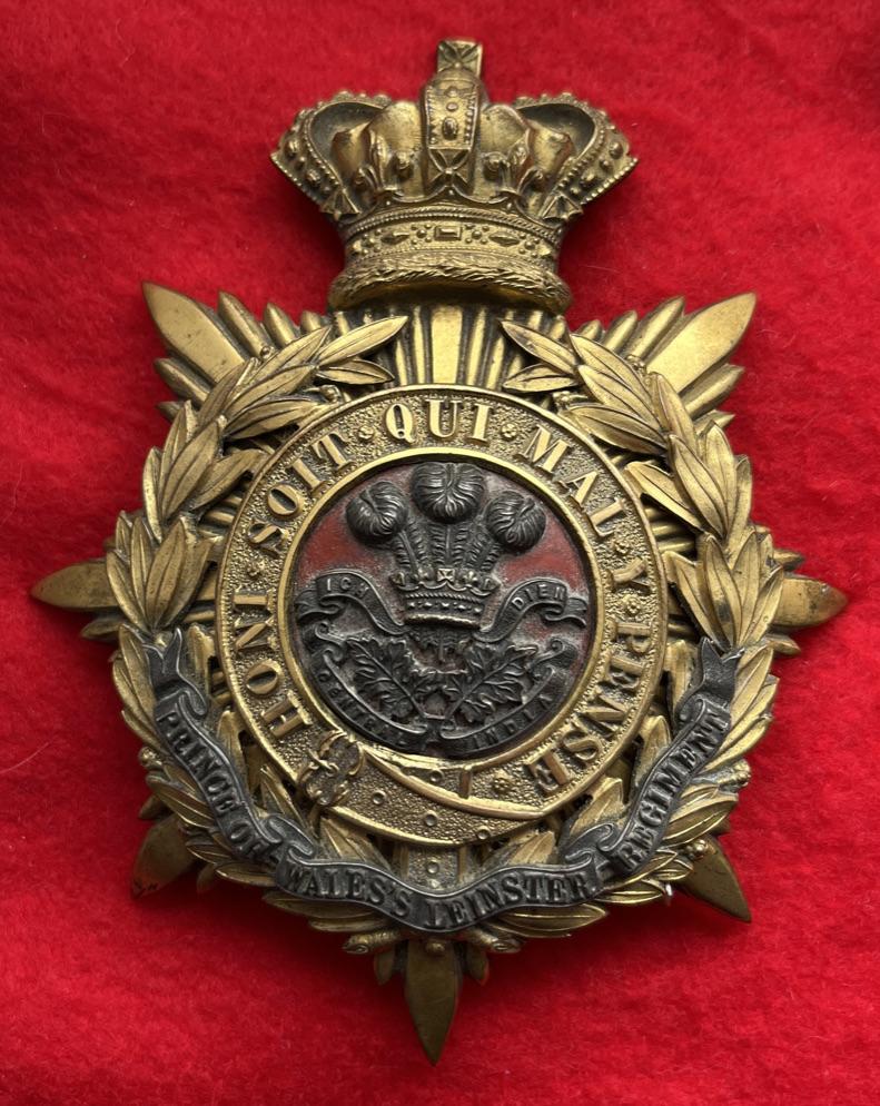 Leinster Regt Officer's Helmet Plate