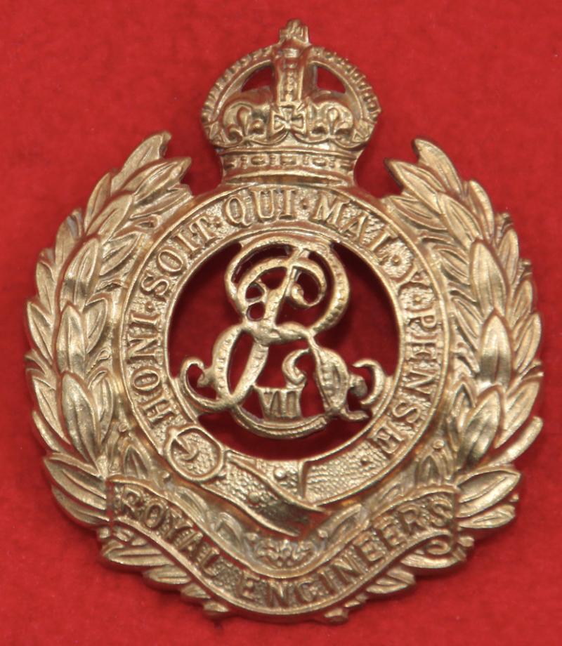 RE Ed7th Cap Badge